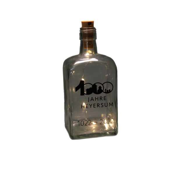 Whiskyflasche beleuchtet