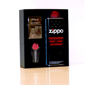 Zippo Chrom poliert Set