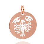 Rund 18 mm rose Krebs 03