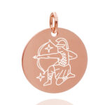 Rund 18 mm rose Schütze 01