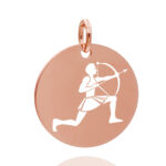 Rund 18 mm rose Schütze 02