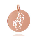Rund 18 mm rose Schütze 04
