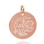 Rund 18 mm rose Skorpion 01