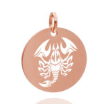 Rund 18 mm rose Skorpion 03
