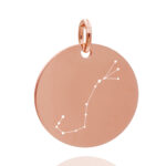 Rund 18 mm rose Skorpion 05