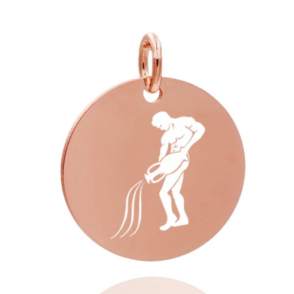 Rund 18 mm rose Wassermann 02