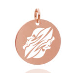 Rund 18 mm rose Zwillinge 03